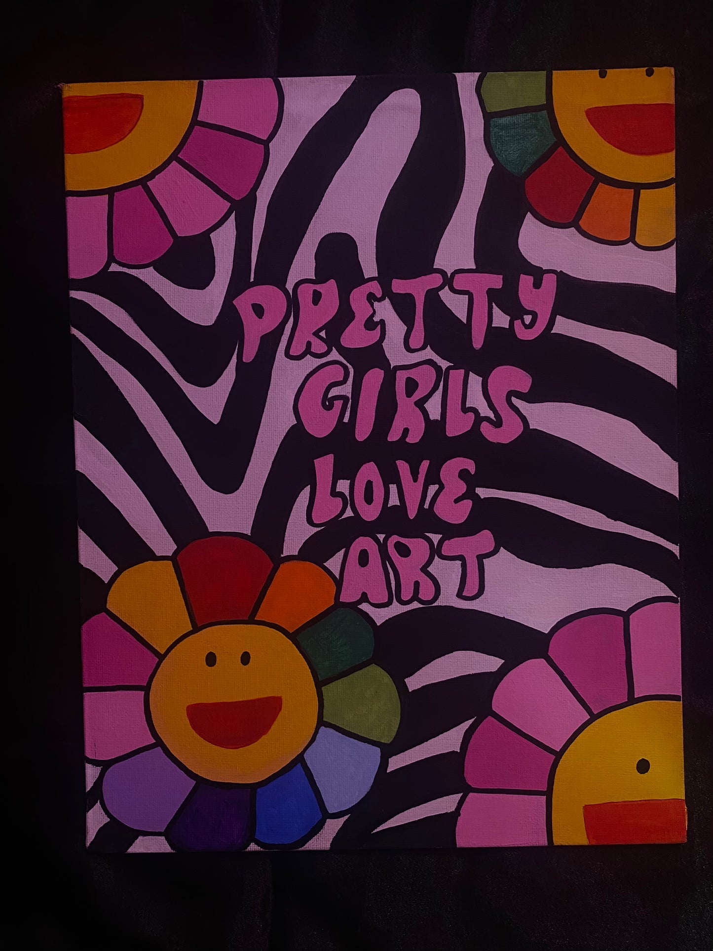 PRETTY GIRLS LOVE ART