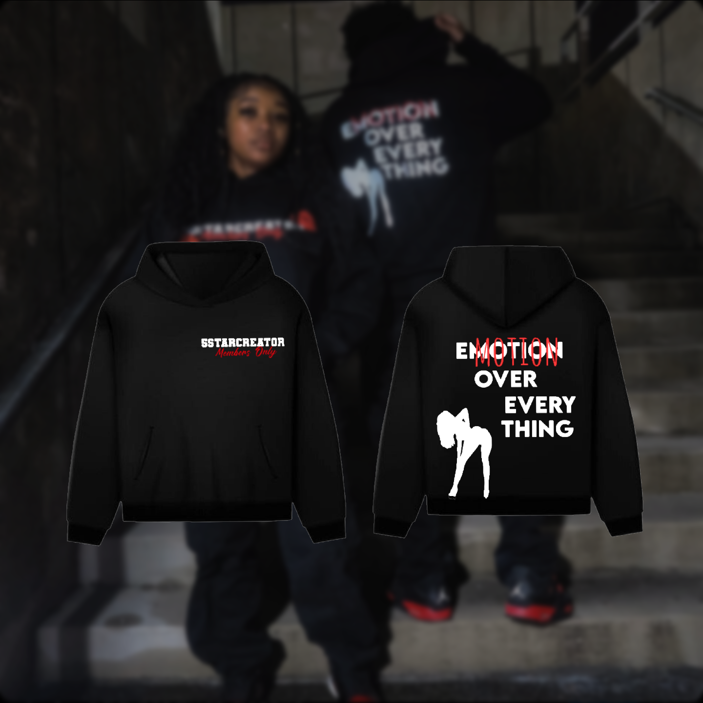 eMOTION Hoodie “corner”